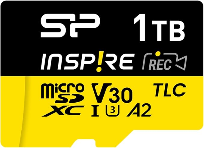Silicon Power 1TB Inspire UHS-1 A2 TLC Micro SDXC Memory Card - Image 2