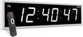 Ivation Huge Oversized 48" Large Digital LED Clock | Big Digital Clock by Ivation