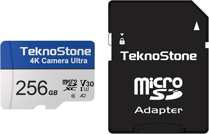 Camera 256GB MicroSDXC Flash Memory by Teknostone