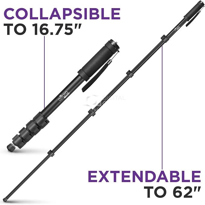 Altura Photo 62-Inch Camera Monopod - Image 6