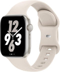Sport Band Compatible with Apple Watch 38mm 40mm 41mm 42mm 44mm 45mm 46mm 49mm by Acrbiutu