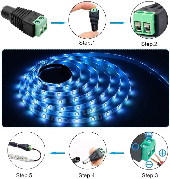 12V LED Strip Power Supply, 2A 24W Power Adapter, 12V Power Supply - Image 5
