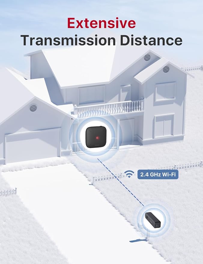 X-Sense Smart Mailbox Alarm, Wireless Long Range Mailbox Alert, Mailbox Sensor - Image 3