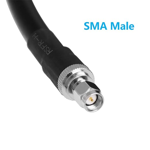 36ft N Male to SMA Male Cable, SMA to N Cable 50 ohm Ultra Low Loss KMR240 - Image 2