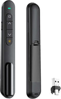QUI Presentation Clicker with Volume Control, 2.4GHz USB Wireless Presenter by QUI