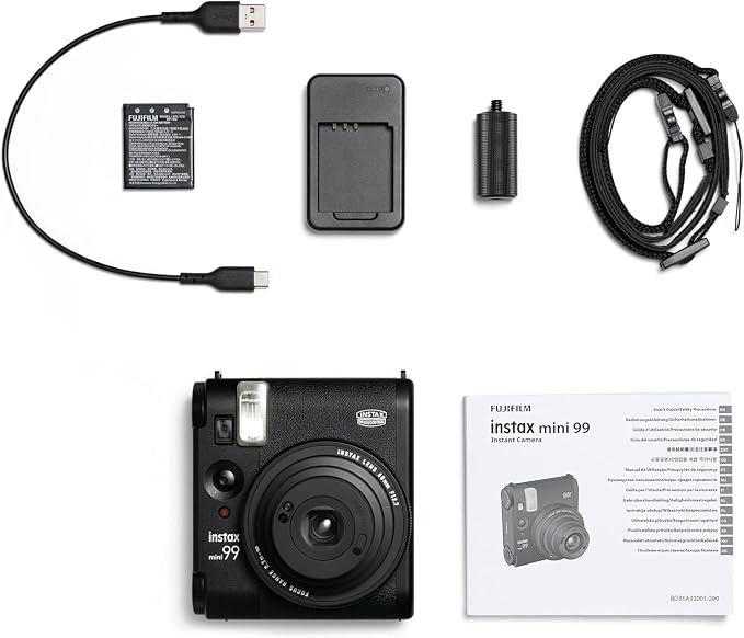 Fujifilm Instax Mini 99 Instant Camera Vintage Black. + Value Pack Shutter - Image 7