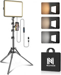 1-Pack LED Video Light Kit, NiceVeedi Photography Lighting Kit, 2800-6500K by NiceVeediOfficial