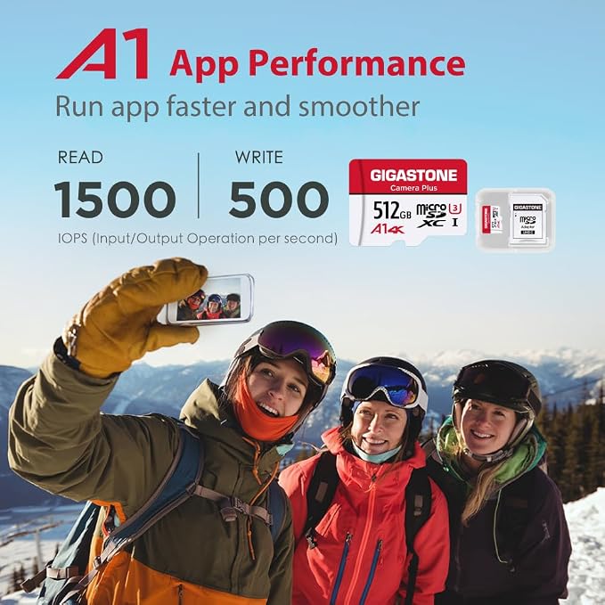 GIGASTONE 512GB Micro SD Card 2-Pack, Camera Plus, - Image 5