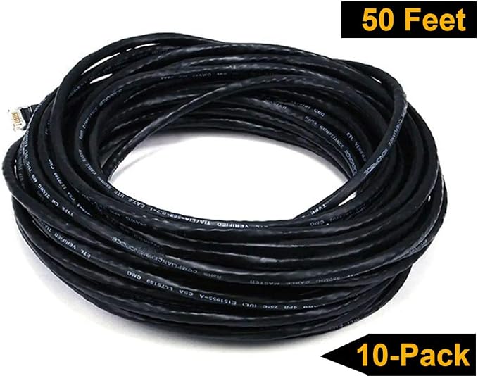 iMBAPrice Cat5e Ethernet Cable 100FT, Long High-Speed LAN Network Cable - Image 8