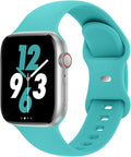 Sport Band Compatible with Apple Watch 38mm 40mm 41mm 42mm 44mm 45mm 46mm 49mm by Acrbiutu