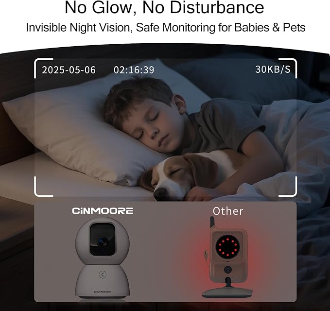 5G Security Camera Indoor, 3K Pet/Dog Camera - Image 5