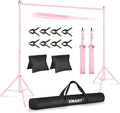 EMART Backdrop Stand 10x7ft Photo Studio Adjustable Background Stand Support kit by EMART