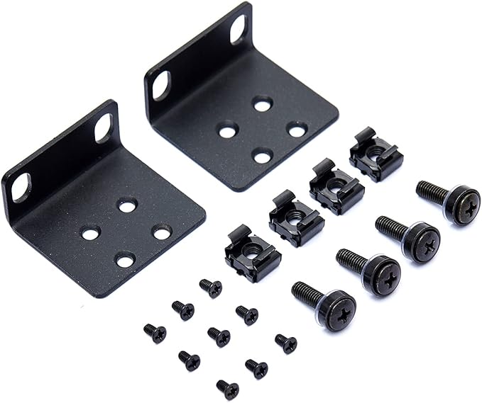 19" Rack Mount Kit for 17.3 inch Wide Switches, Compatible by PhyinLan