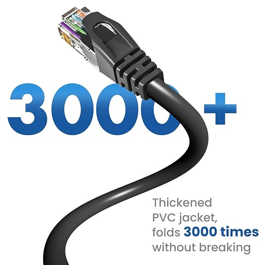 Cat 6 Ethernet Cable 15 Feet 6 Pack, Cat6 RJ45 Ethernet Patch Cables, - Image 7