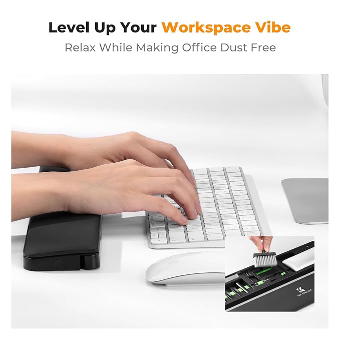 K&F Concept Multi Functional Keyboard Cleaning Kit · Keyboard Arm Wrist Rest - Image 2