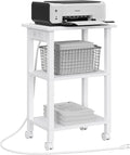 TUTOTAK 3 Tier Printer Stand, Rolling Printer Cart by ChoosetutotakFurnitureBuildYourCozyHome