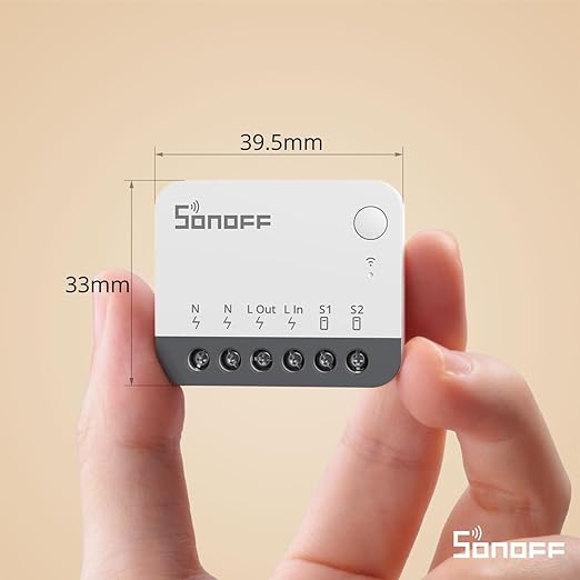SONOFF Zigbee 3.0 Smart Relay Switch, Mini in-Wall Light Switch Module - Image 3
