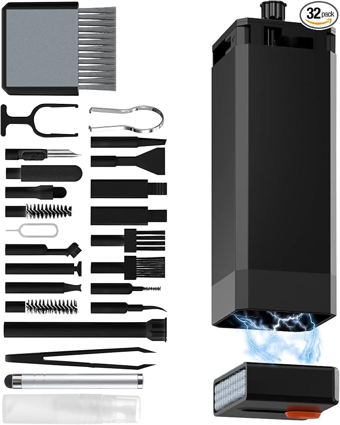 Keyboard Cleaning Kit Laptop Cleaner, All-in-1 Multi-Function Electronic by Herfair