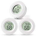 Atogou 3-Pack Mini Hygrometer & Thermometer, Indoor Outdoor Digital Humidity by ATOGOU