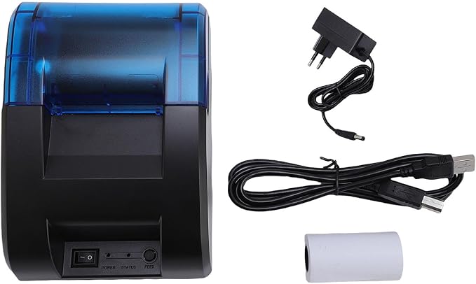 Portable Thermal Receipt Printer, 58mm USB Bluetooth Receipt Printer, ESC POS - Image 7