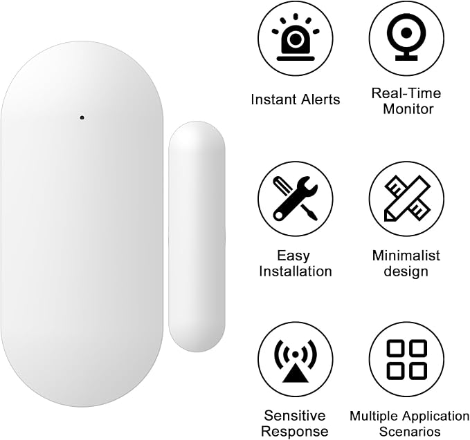 Door and Window Alarm Sensors, Window Sensors - Image 3