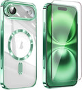 Magnetic Glossy Case for iPhone 17 Air, iPhone 17Air Phone Case Slim Clear by Unknown
