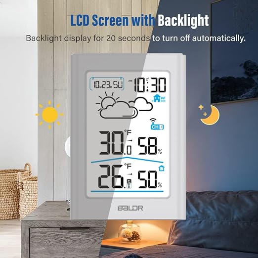 BALDR Indoor Outdoor Thermometer Wireless - Image 4