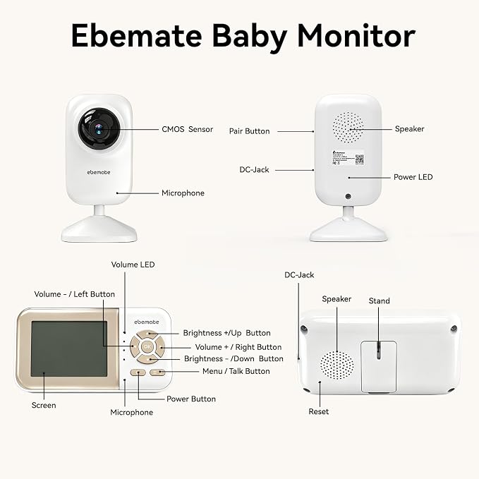 ebemate Video Baby Monitor - Image 7