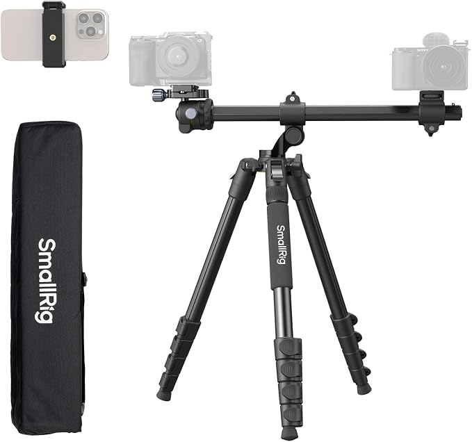 SmallRig CT25 64.5"/164cm Horizontal Overhead Tripod by SmallRig