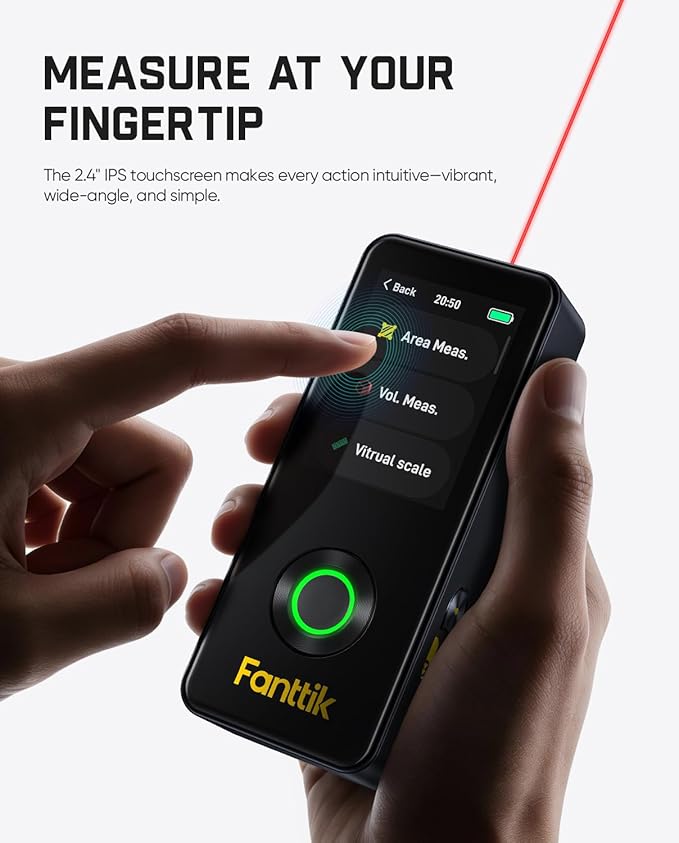 Fanttik Neo A11 Pro Laser Measuring Tool, 165FT Laser Measure - Image 2