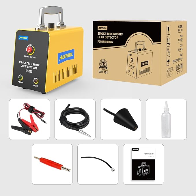 Automotive Smoke Machine Leak Detector, Evap Vacuum Smoke Diagnostic Tester - Image 8