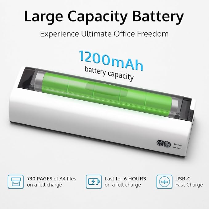OFFNOVA Portable Printer Wireless - Image 3