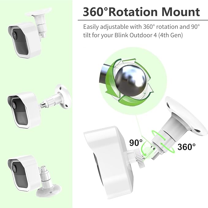 Camera Mount for Blink Outdoor 4 and Blink Outdoor, 5 Pack Weatherproof - Image 4