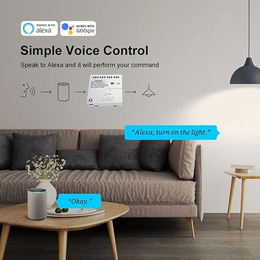 Smart WiFi Wireless Relay Switch Module, Tuya 4CH AC 85-250V/ USB 5V Smart Life - Image 8