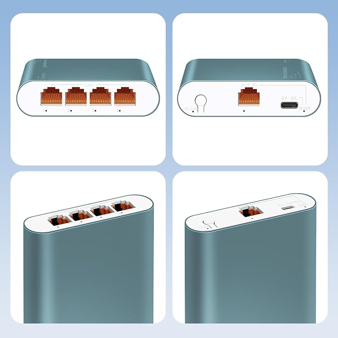 1 to 4 2.5Gbps Ethernet Splitter - Image 2