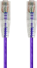 Monoprice Cat6 6in Purple Component Level Patch Cable UTP 28AWG 550MHz Pure by Monoprice