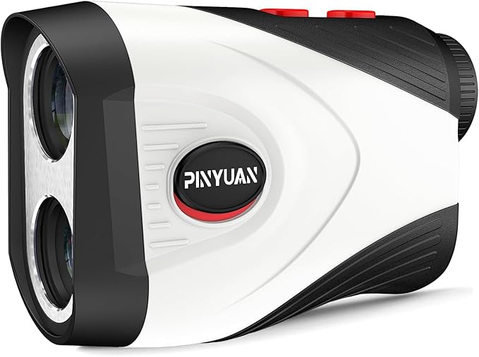 Golf Rangefinder with Slope, 1200 Yards Laser Range Finder Golfing, 7X by PinYuan
