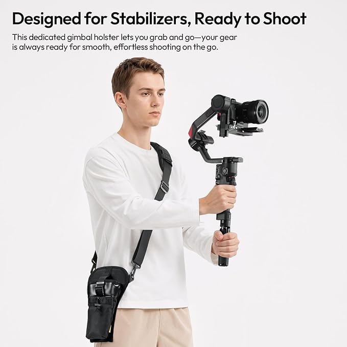 ULANZI CB01 Camera Sling Bag for Mirrorless DSLR Cameras & 3-Axis Gimbal - Image 2