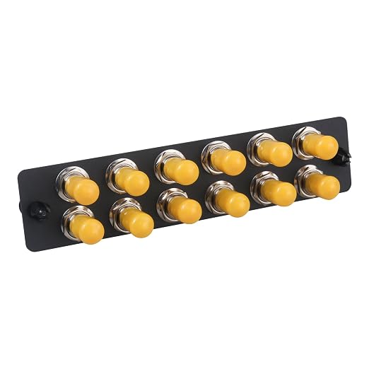 12 Simplex ST Fiber Patch Panel by Duogaliaopticalfiberproduct