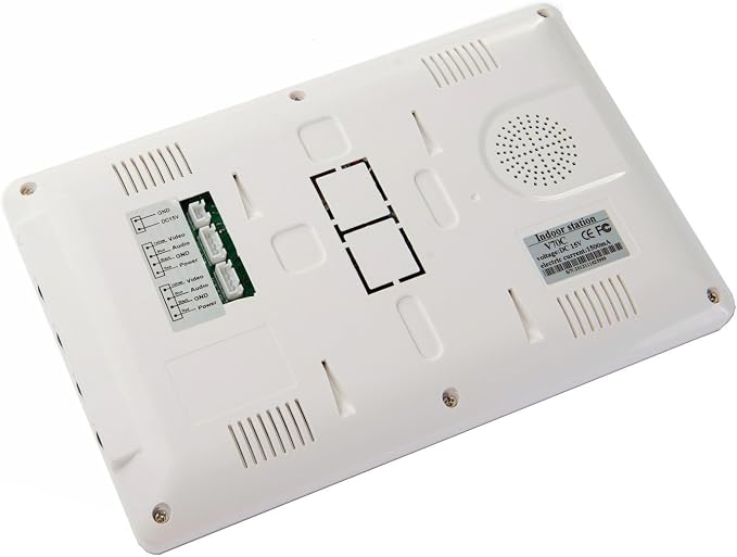 Apartment Video Intercom System, 4 Household Video Doorbell Kits, Wired 7 - Image 5
