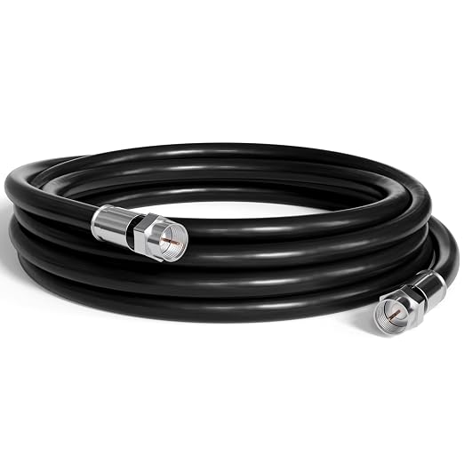 THE CIMPLE CO - RG6 Coaxial Cable 1 FT - RG6 Coax Cable by THECIMPLECO