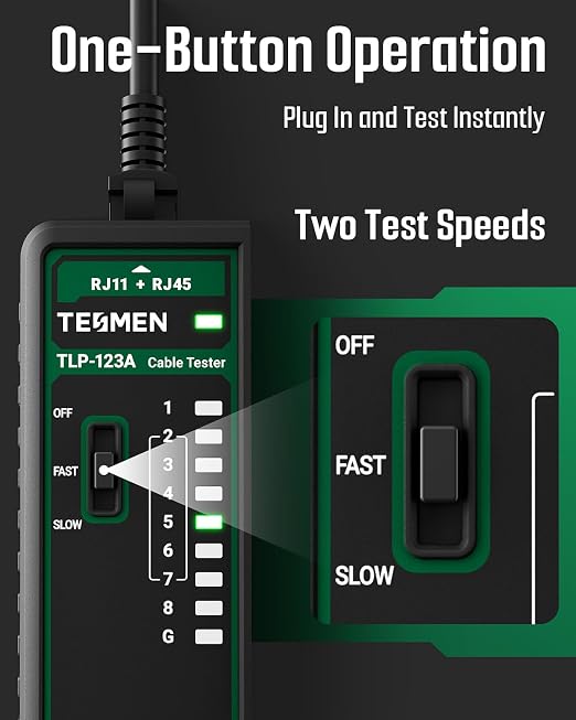TESMEN TLP-123A Network Cable Tester - Image 3