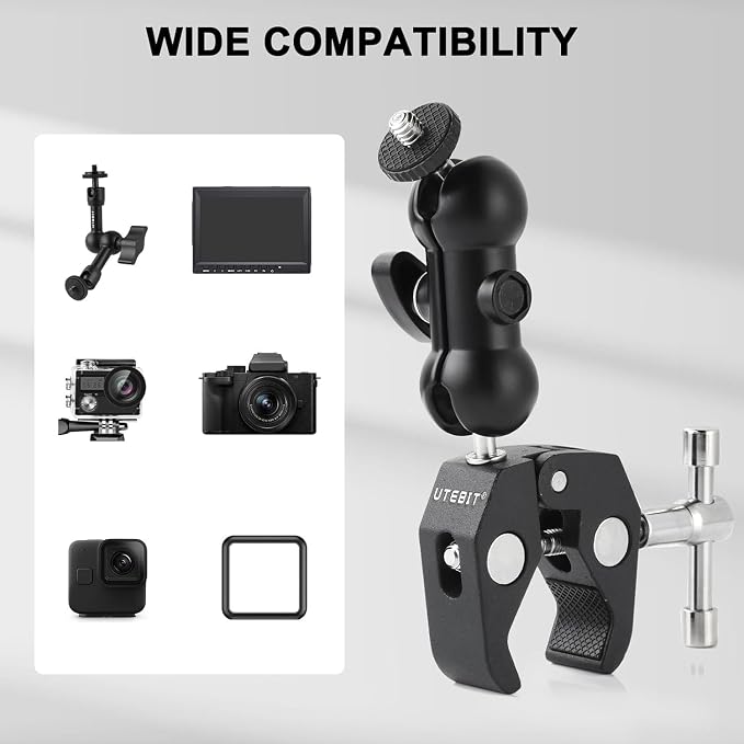 UTEBIT Super Clamp Camera Mount - Image 5