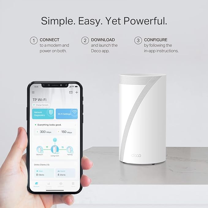TP-Link Deco 7 Elite BE85 Tri-Band WiFi 7 BE22000 Whole Home Mesh System - Image 11