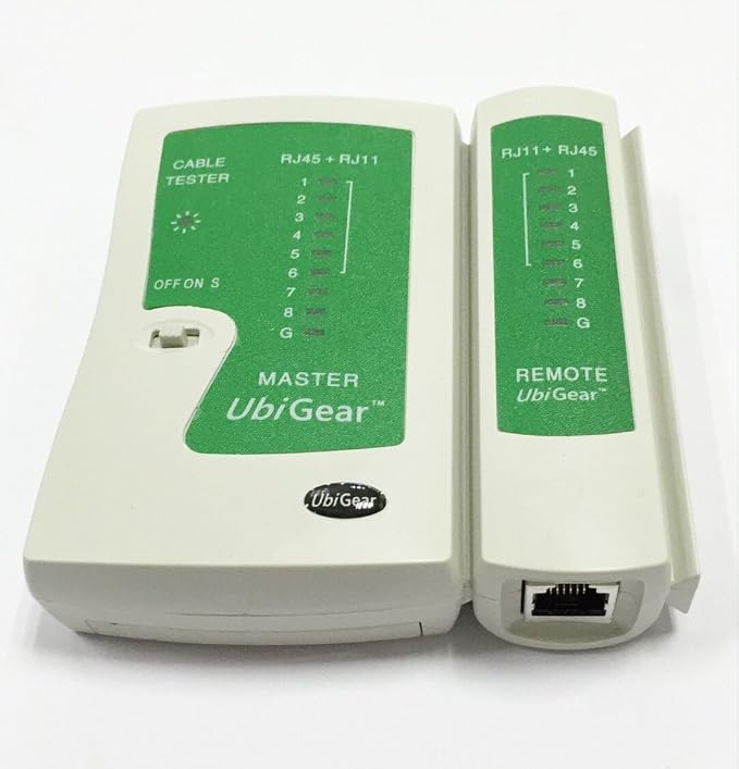 UbiGear® Professional Pass-Through Network Tool Kits Network/Phone Cable Tester - Image 2