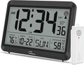 WallarGe Atomic Clock with Indoor Outdoor Temperature by WallarGe