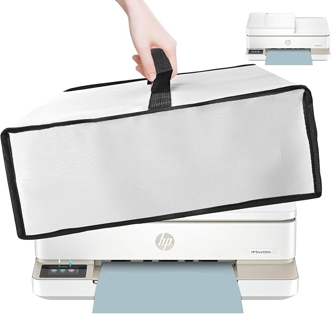 Printer Cover for HP Envy 6555e Wireless All-in-One Color Inkjet Printer by NUENSS-ROR