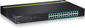 TRENDnet 24-Port Gigabit PoE+ Switch, LED Indicators, 370 Watt Power Budget by Amazon+Renewed
