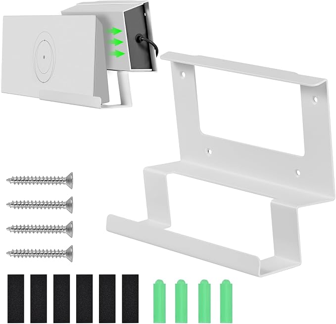 Router and Power Supply Wall Mount Kit by Steinwhale