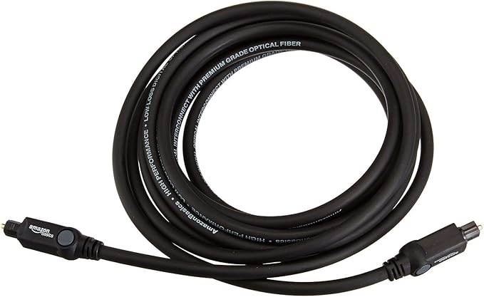 Amazon Basics Toslink Digital Optical Audio Fiber Optic Cable, - Image 7